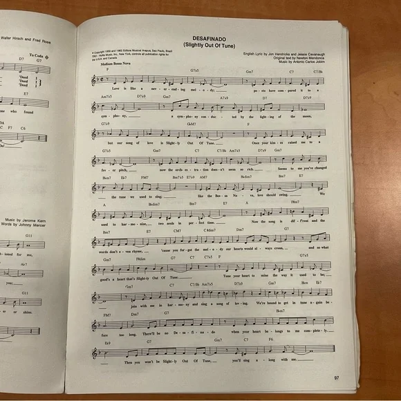 The Ultimate Jazz Facebook - For Piano-Vocal-Guitar and all “C” Instruments used - Picture 3 of 7